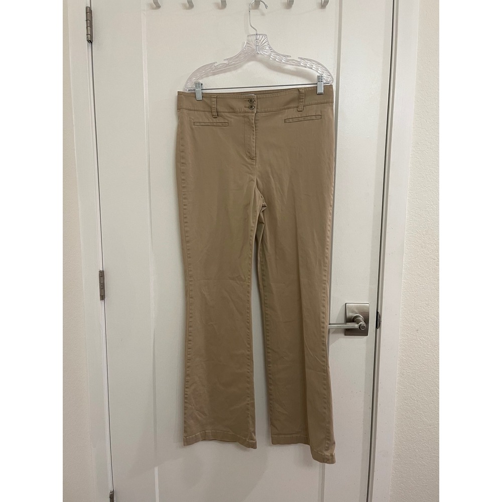 Chico's Wide Leg Office Siren Business Preppy Chic Classic